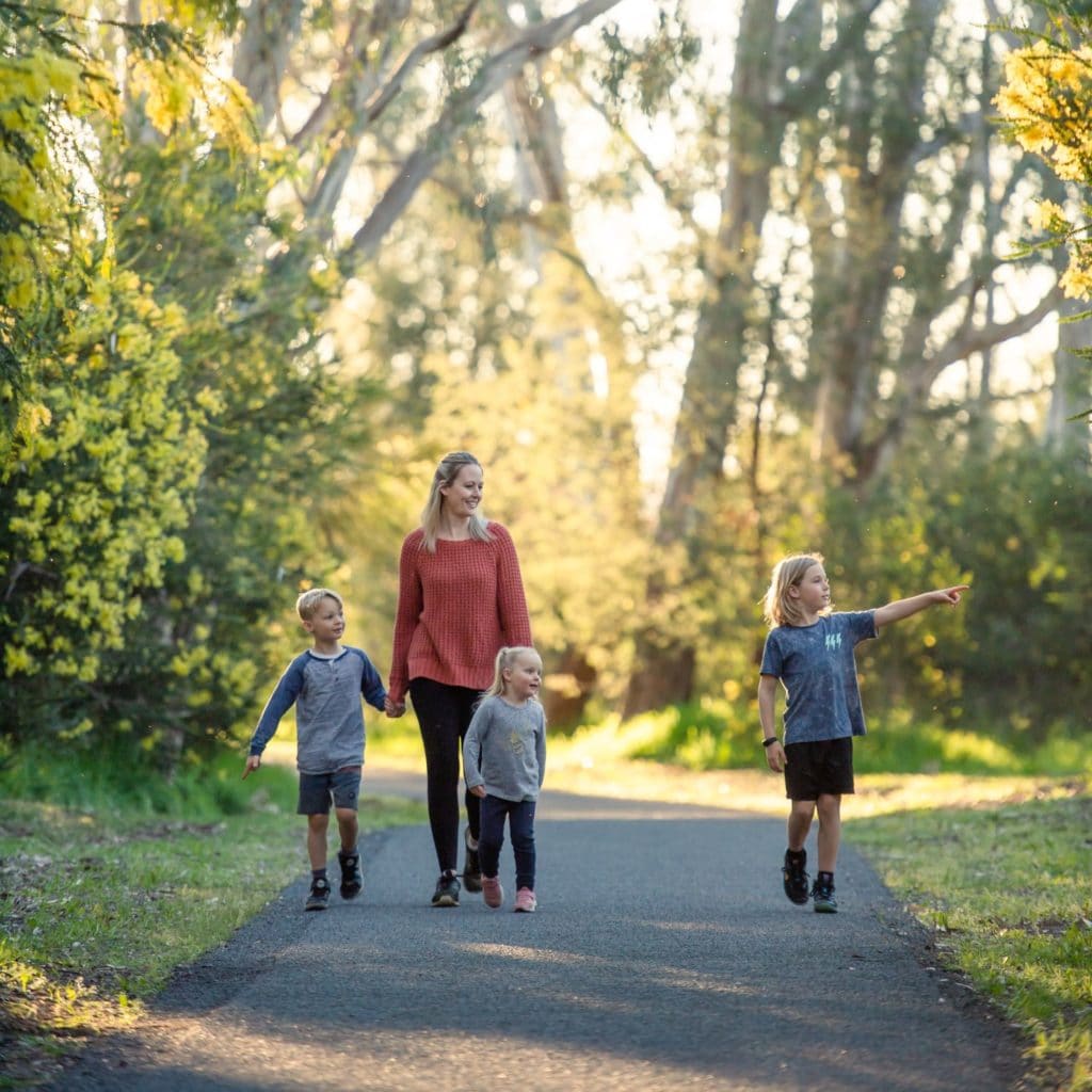 Walking trails in Myrtleford, Victoria's High Country